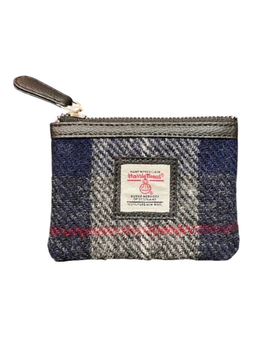 Maccessori Harris Tweed 100% Wool Mini Zipper Pouch NWOT